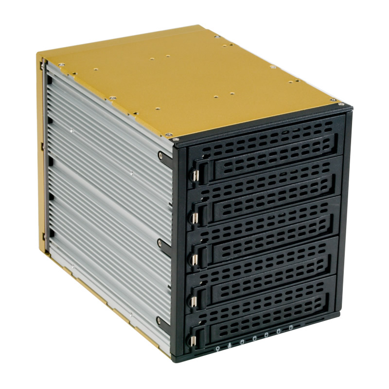 5-Fach Backplane SNT-BS3051-1, schwarz