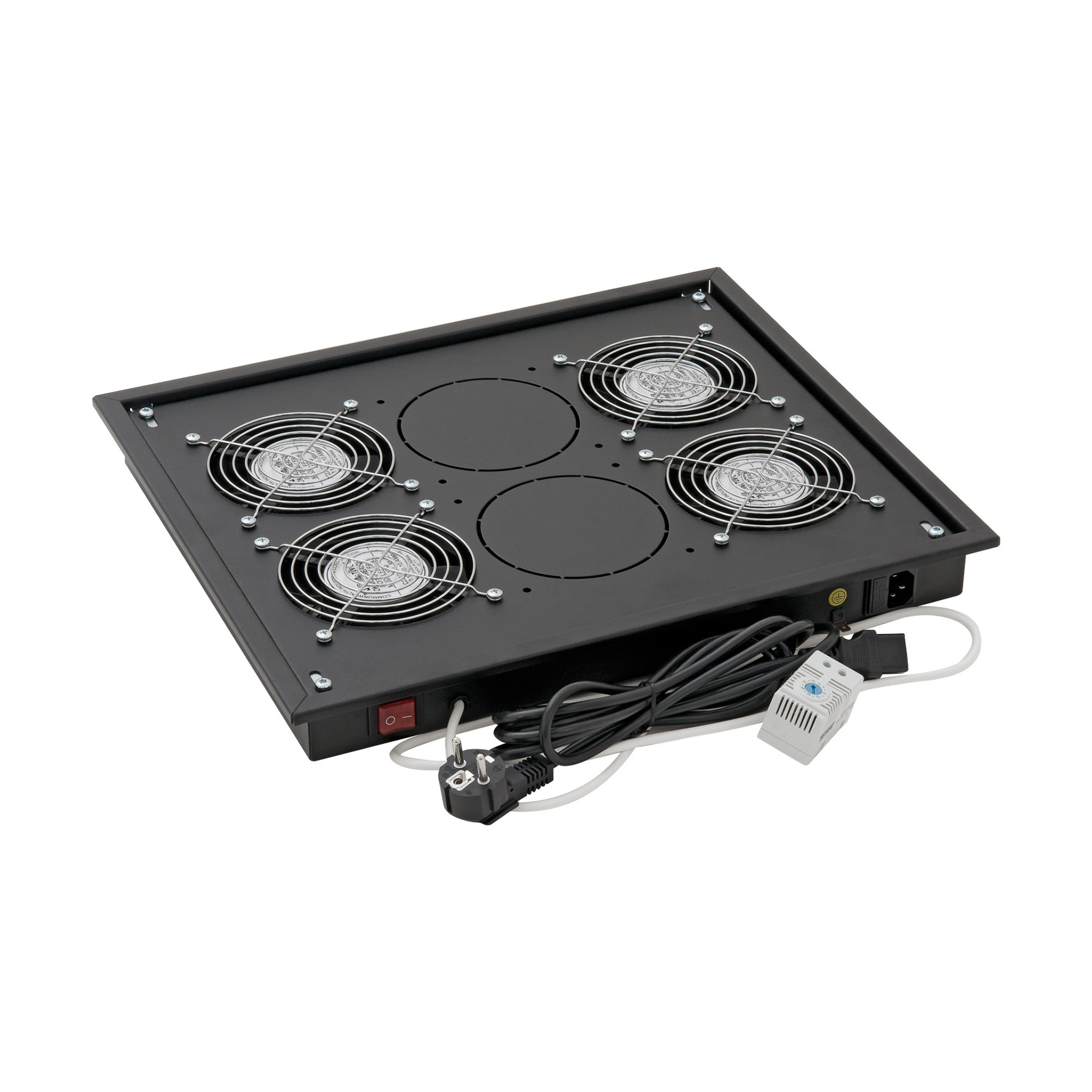 Triton RAB-CH-X04-X3 19 Zoll Belüftungseinheit für Dach/Boden, schwarz