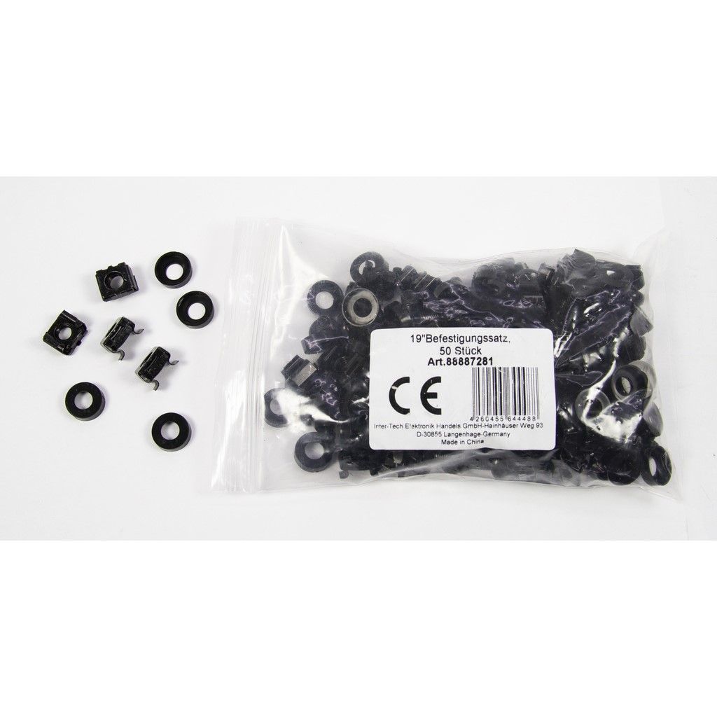 IPC 19 Zoll Befestigungssatz SW-BS50, 50 Stück