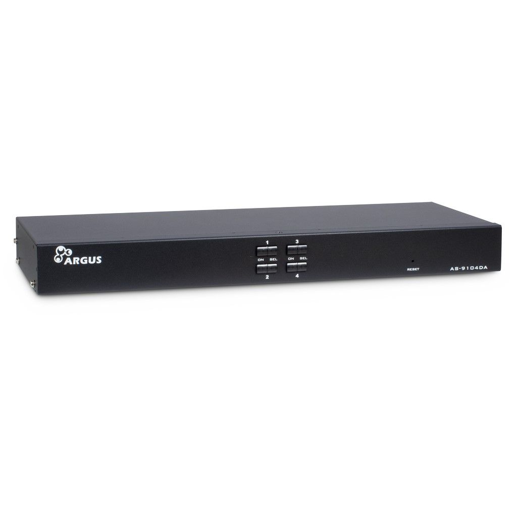 IPC KVM Switch AS-9104DA Rackmount DVI