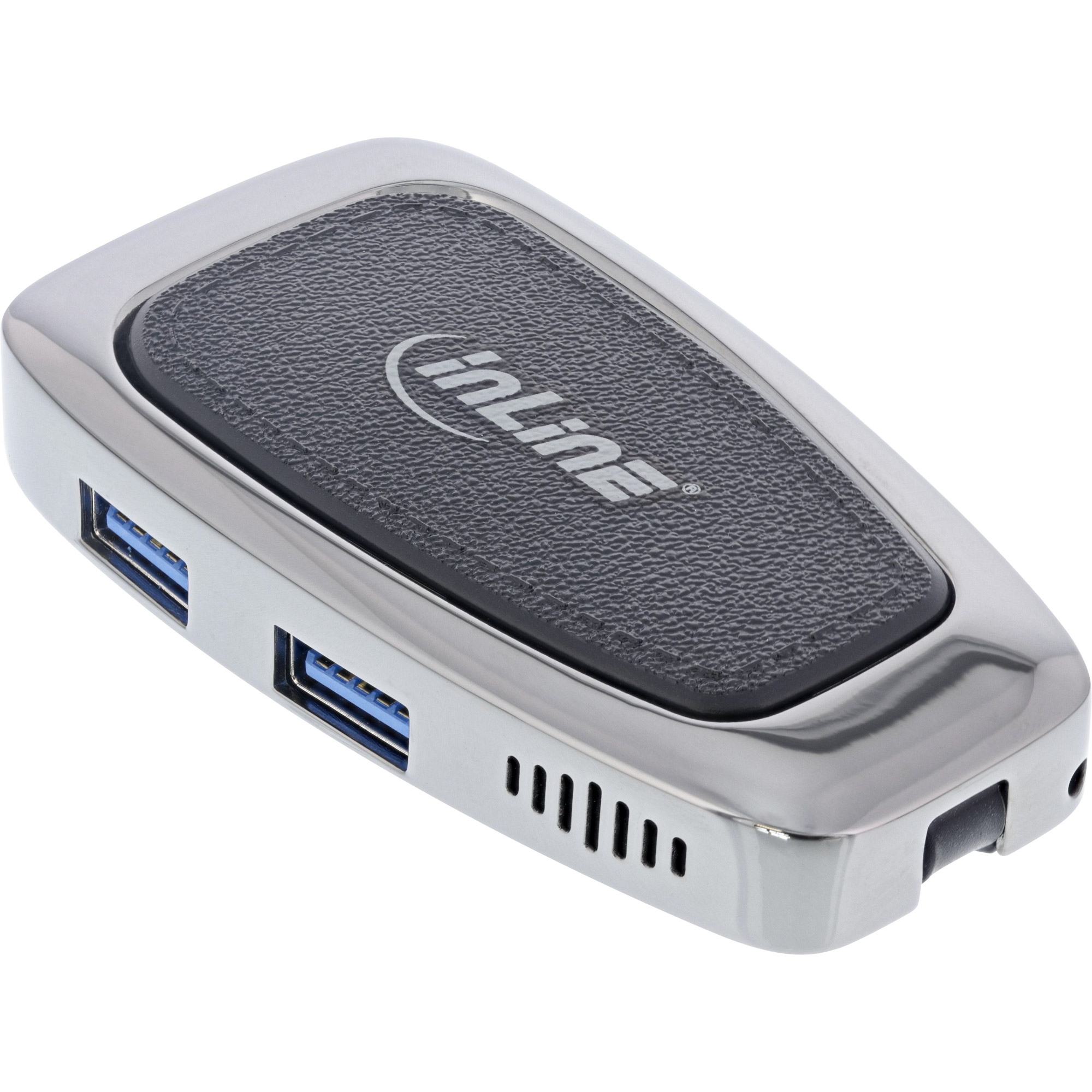 InLine® Multifunktions-Hub USB 3.2 Gen.2 USB-C (2x USB-A 10Gb/s + 1xHDMI 4K@60Hz + 1x USB-C 10Gb/s & PD 100W)