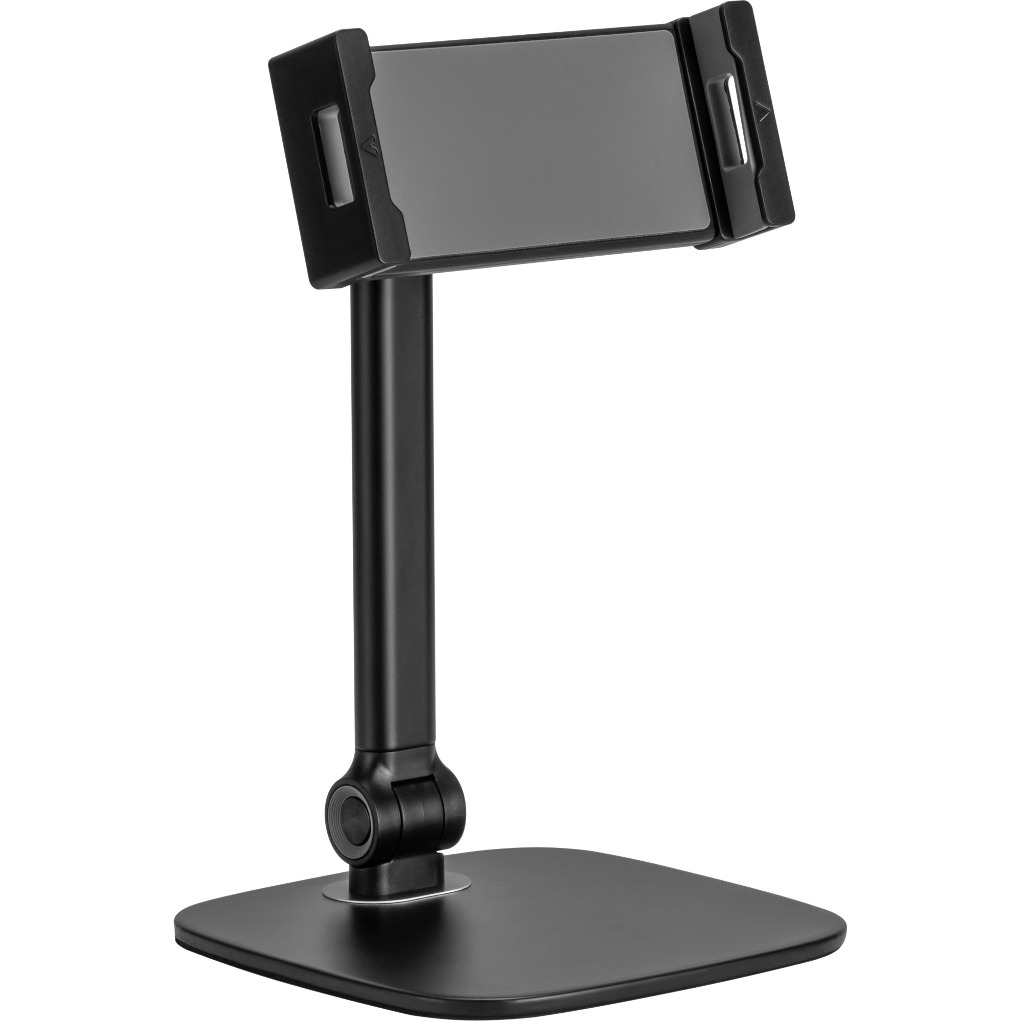 InLine® Tablet Tischhalterung mit Standfuß, bis 12,9 Zoll, schwarz