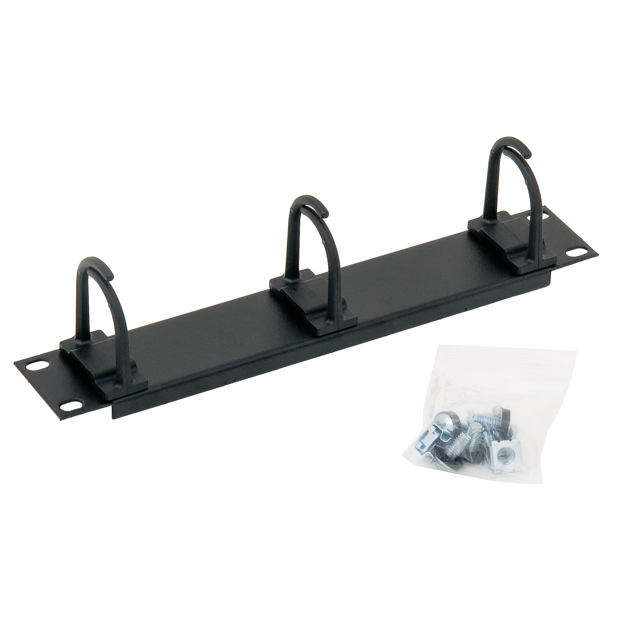 Triton RAB-VP-X02-C1 10 Zoll Kabelführungspanel 1HE, schwarz