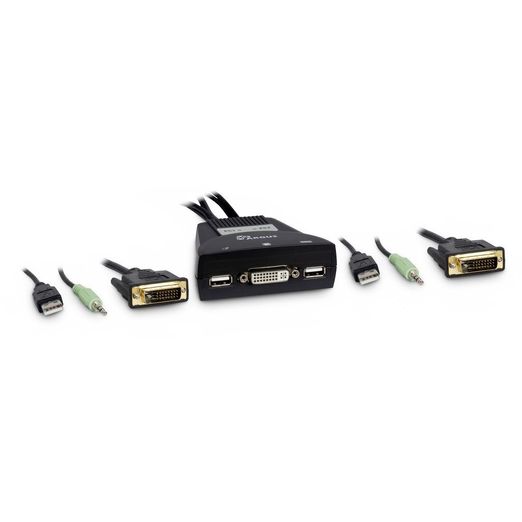 IPC KVM Kabel-Switch LS-21DA DVI