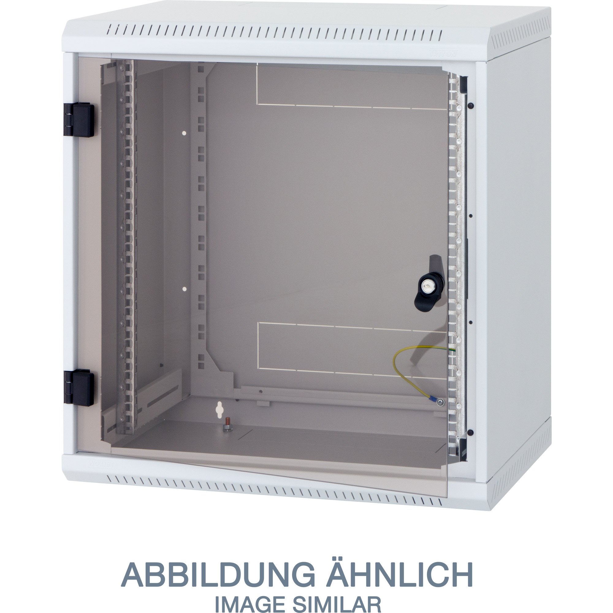 Triton RBA-09-AS4-CAX-A1 19 Zoll Wandschrank 9HE, 600x395mm, einteilig, grau