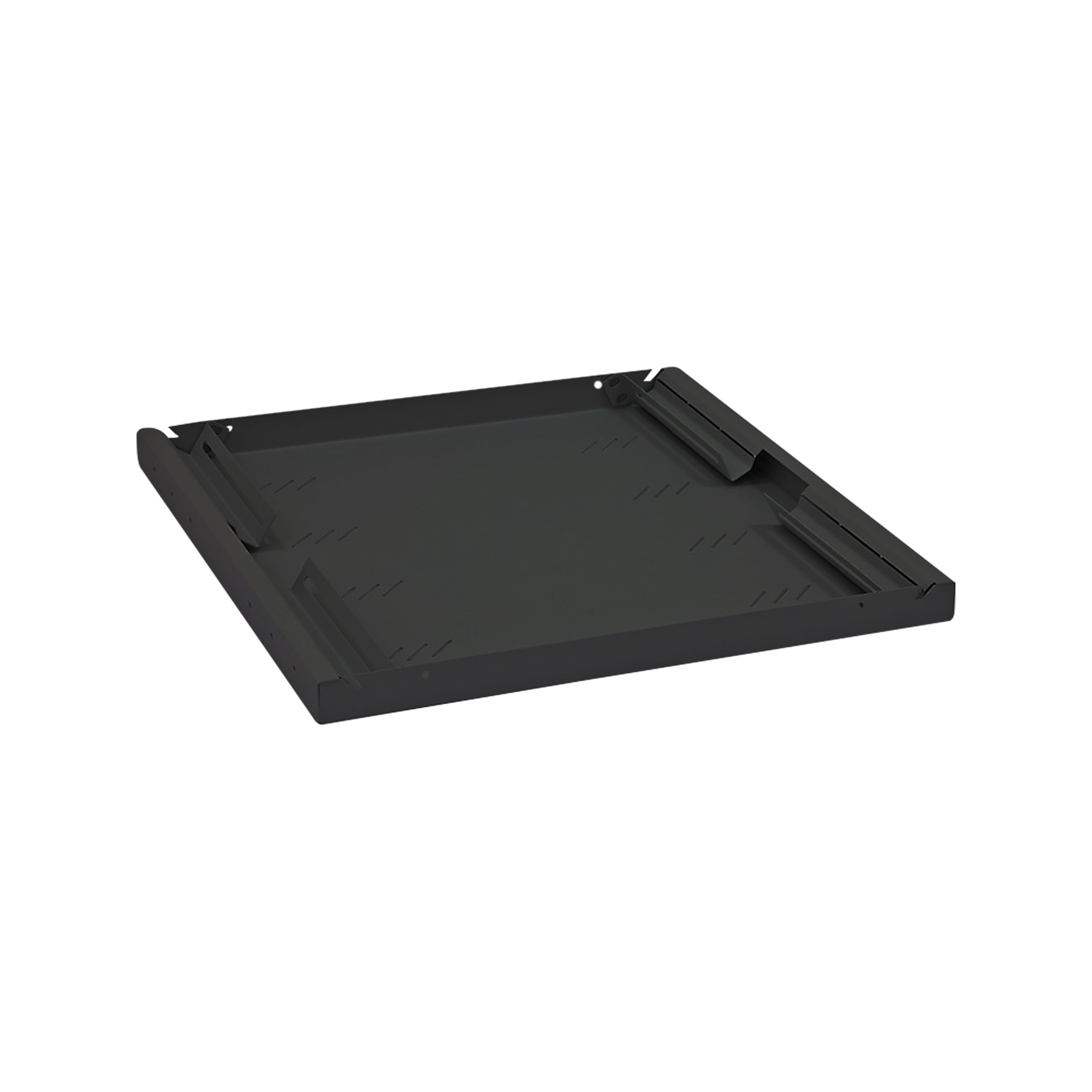 Triton RAB-UP-450-A4 19 Zoll Fachboden 1HE, 450mm, 80kg, schwarz