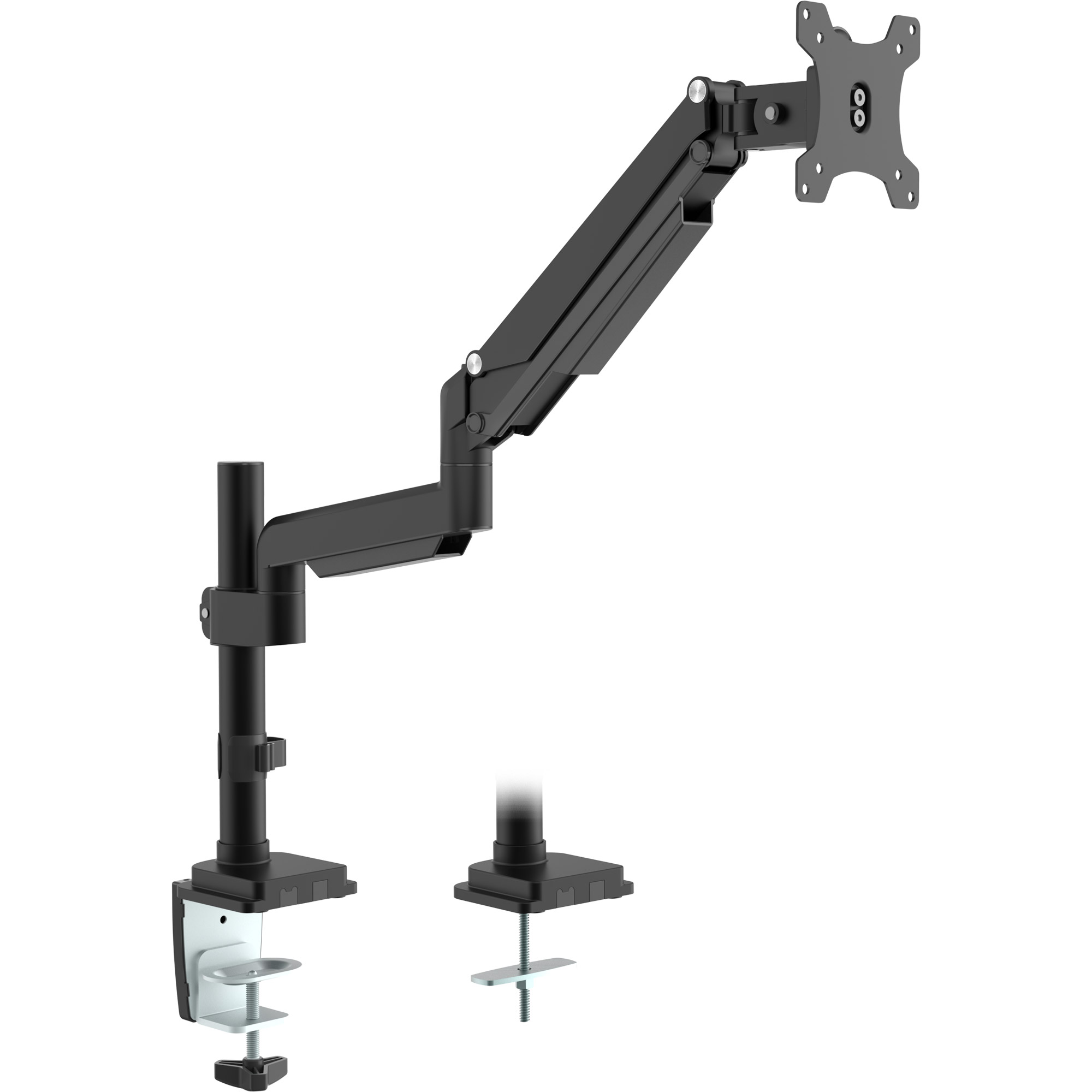 InLine® Tischhalterung mit Lifter, beweglich, für Monitore bis 82cm (32 Zoll), max. 9kg