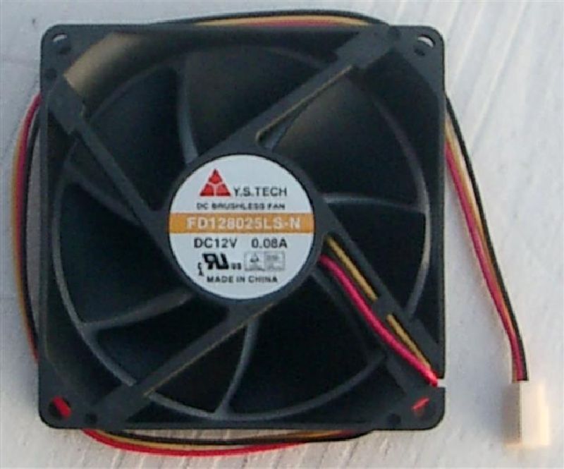 Y.S.Tech Lüfter 80mm FD1208025LS-N