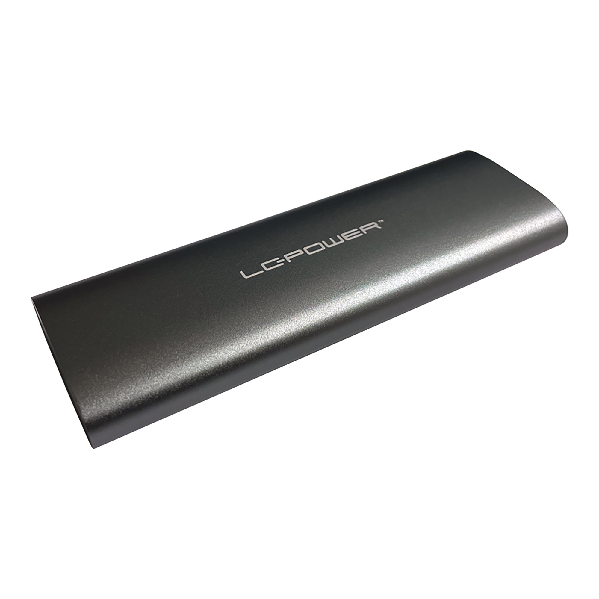 LC-Power LC-M2-C-MULTI-2 M.2-SSD-Gehäuse (NVMe & SATA), USB 3.2 Gen.2x1, anthrazit