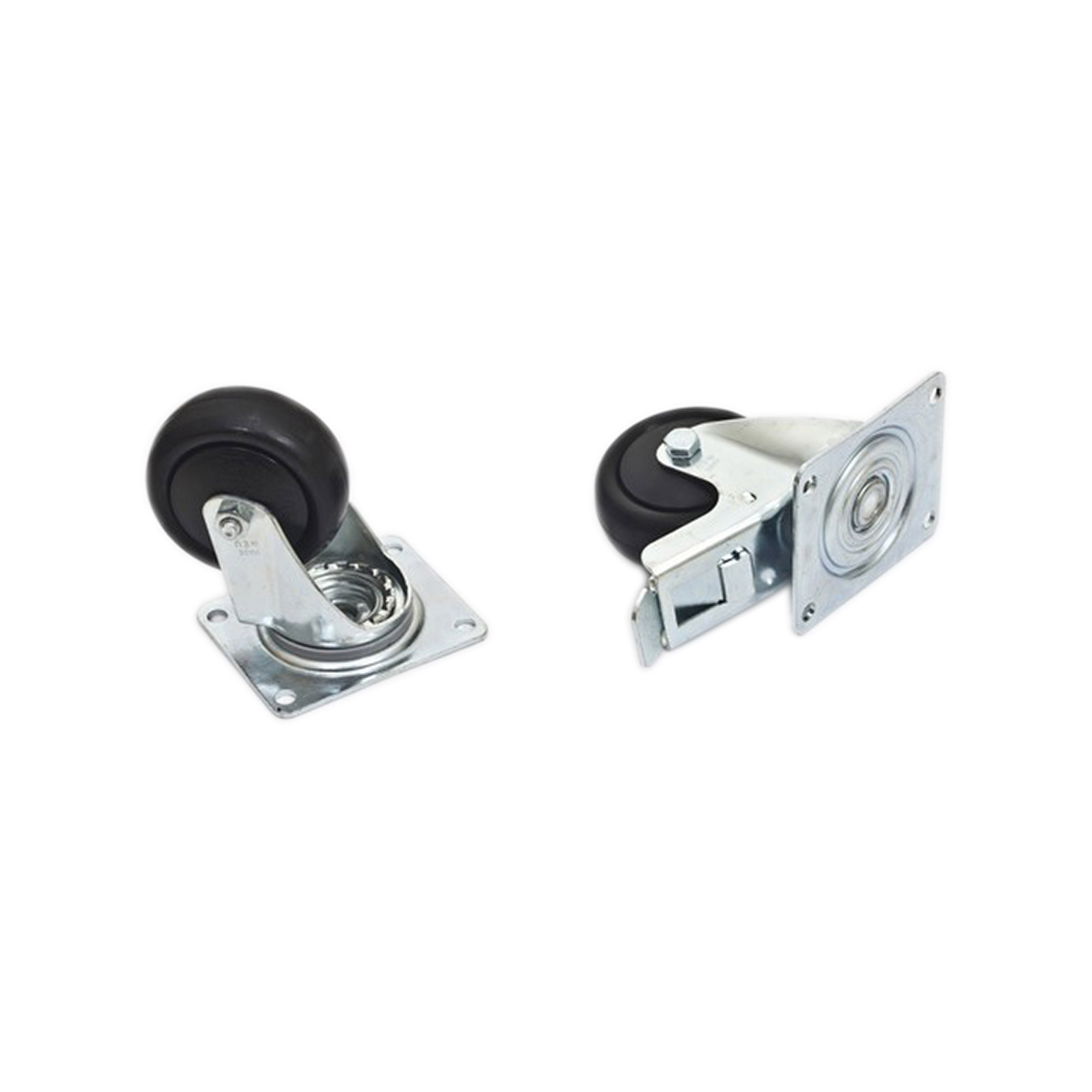 Triton RAX-MS-X81-X1 Rollensatz für 19 Zoll Gehäuse, 4 Rollen