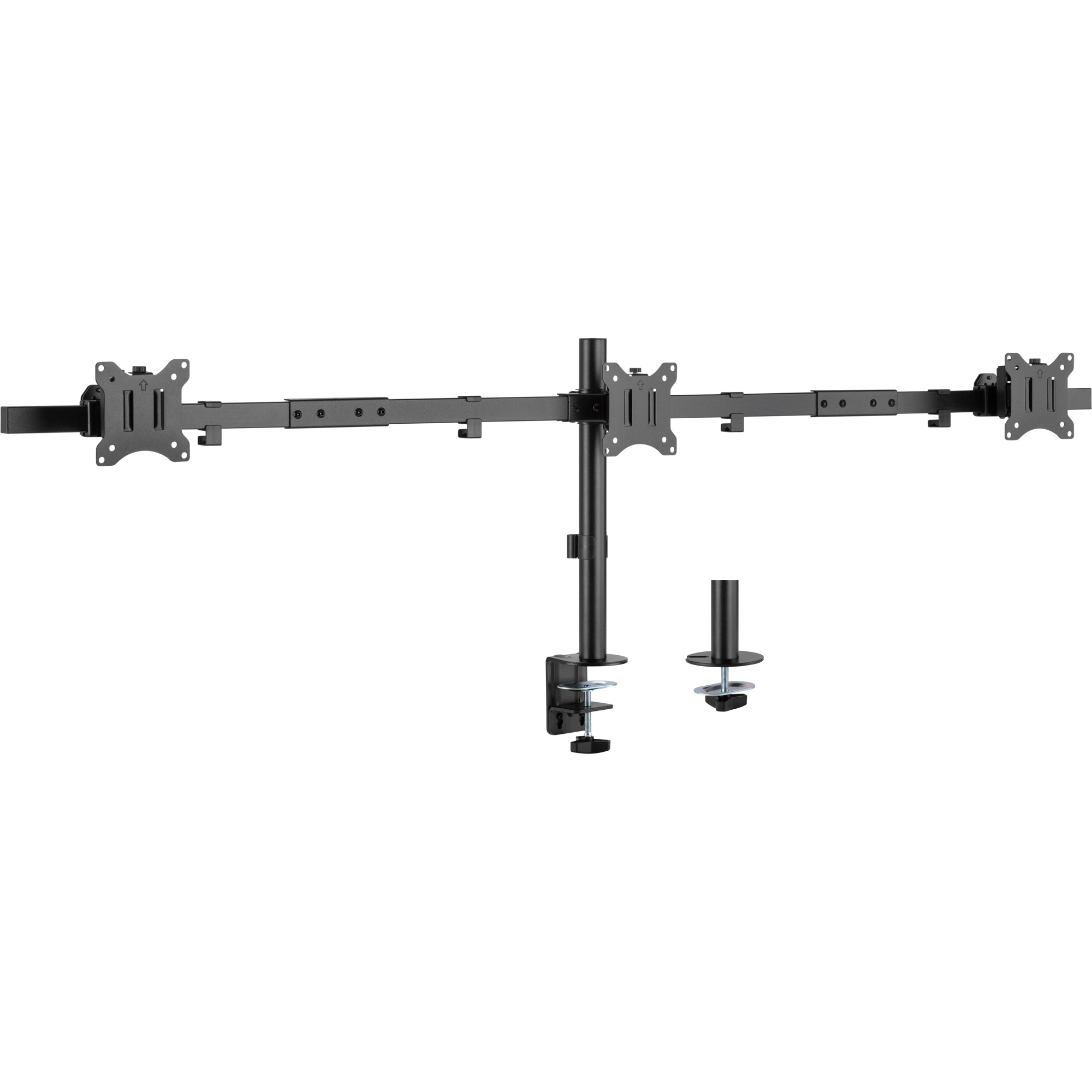 InLine® Tischhalterung, für 3x LCD-/LED-Display bis 81cm (32 Zoll), max. 7kg