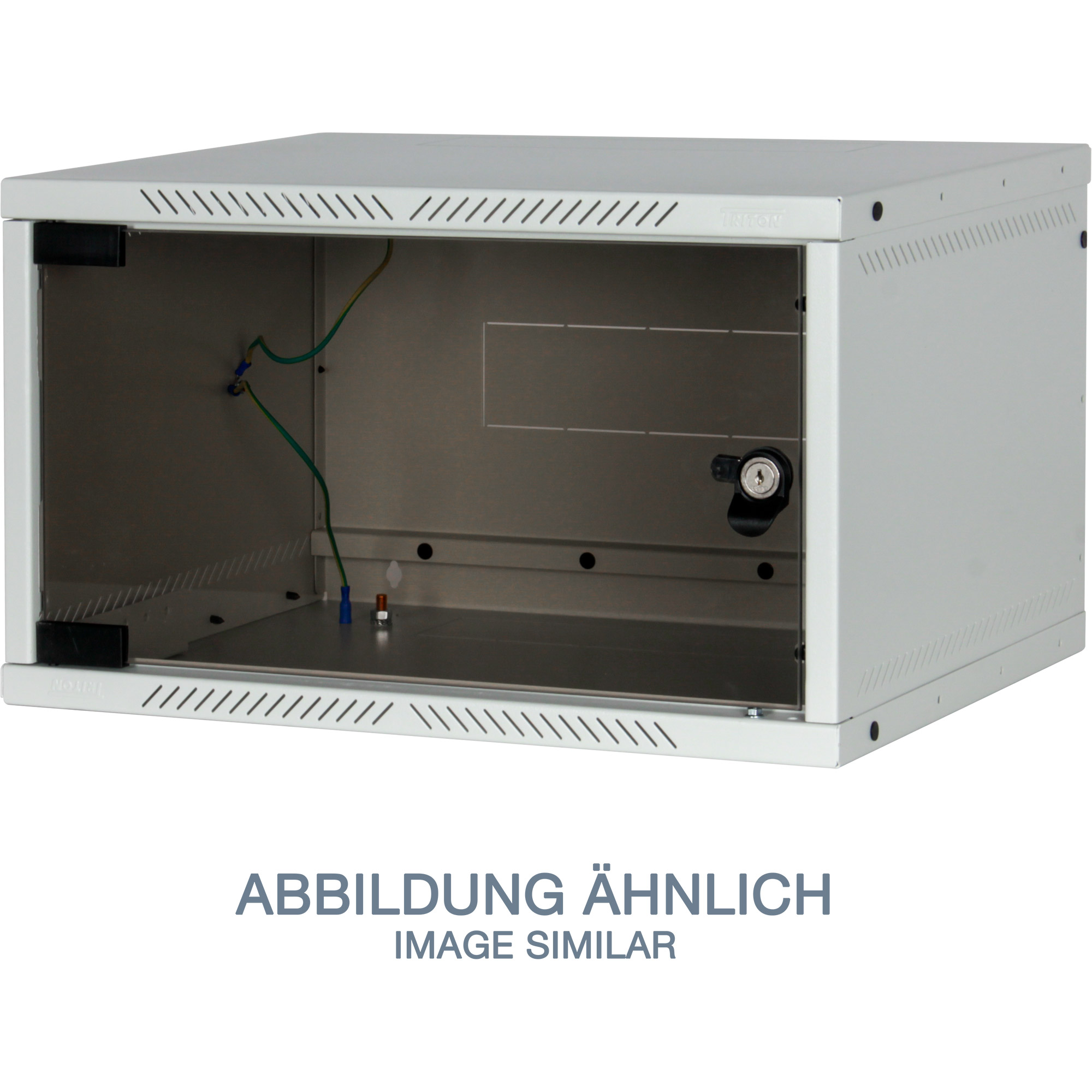 Triton RXA-04-AS4-CAX-A1 19 Zoll Wandschrank 4HE, 550x400mm, zerlegbar, grau