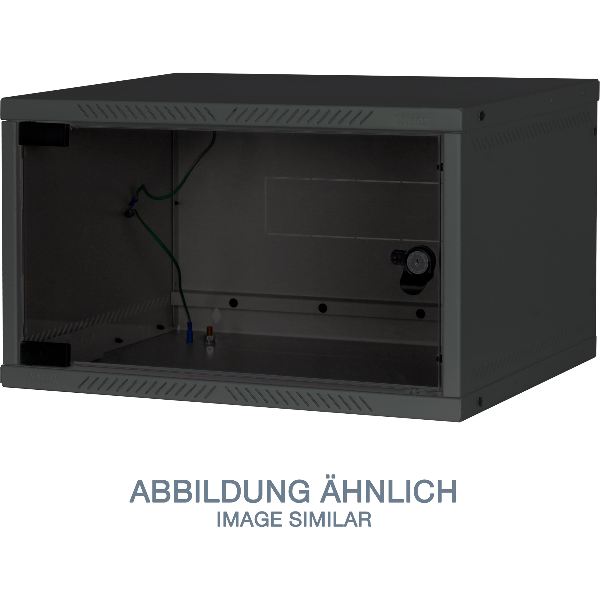 Triton RXA-04-AS4-BAX-A1 19 Zoll Wandschrank 4HE, 550x400mm, zerlegbar, schwarz
