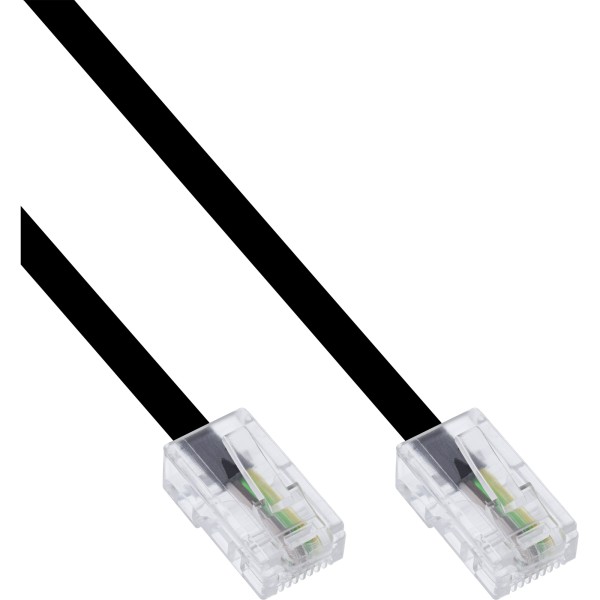 InLine® ISDN Anschlußkabel, RJ45 Stecker / Stecker (8P4C), 20m