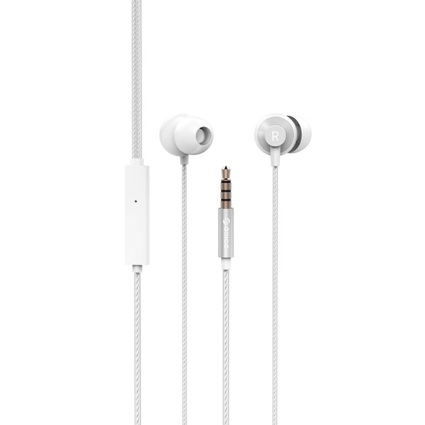 In-Ear-Soundplus-Kopfhörer / Headset mit Mikrofon und Steuertaste - 3,5-mm-Buchse - Weiß