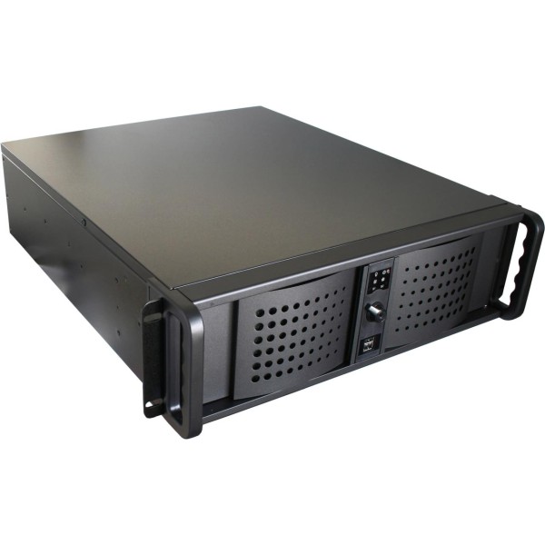 FANTEC TCG-3830KX07-1, 3HE 19"-Servergehäuse ohne Netzteil, 528mm tief