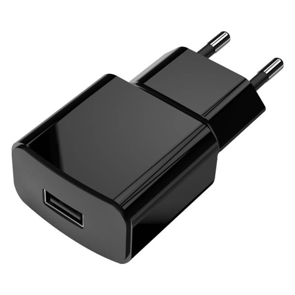 USB Ladegerät kompakt Zuhause / Reisen Ladegerät 2A / 10W - Schwarz