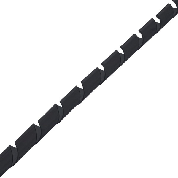 InLine® Spiralband 10m, schwarz, 25mm