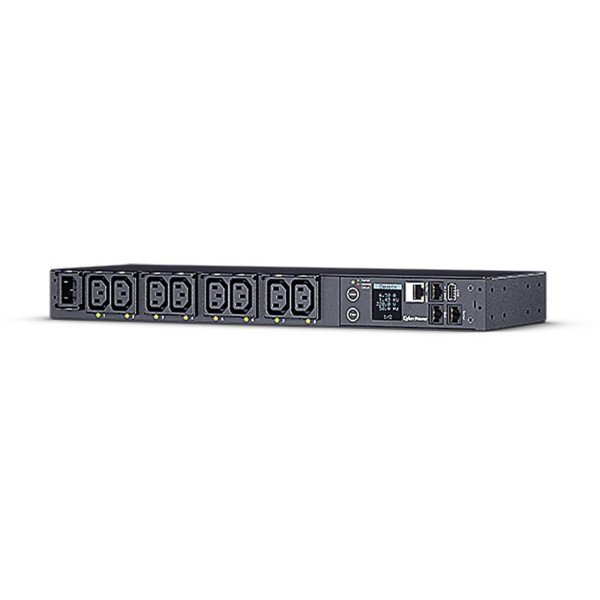 CyberPower PDU81004, Rackmount 1U, Switched PDU, Metered-by-Outlet Leistungssteuerung, Eingang 230V/