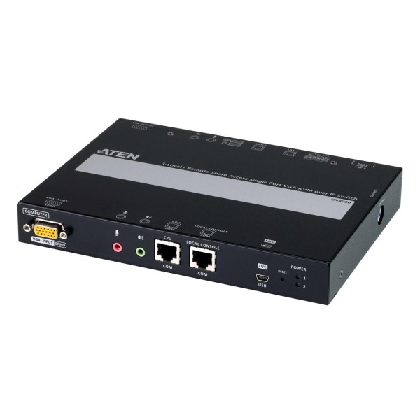 ATEN CN9000 KVM Over IP Switch, 1-Local/Remote Share Access Einzelport VGA